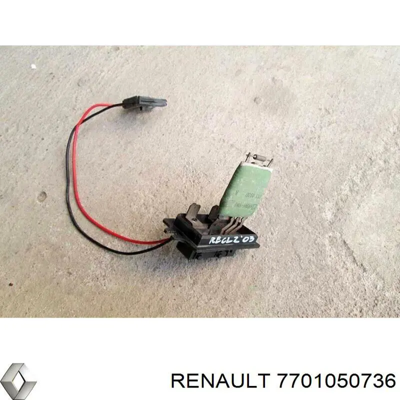 7701050736 Renault (RVI) Rezystor wentylatora nagrzewnicy (ogrzewacza kabiny)