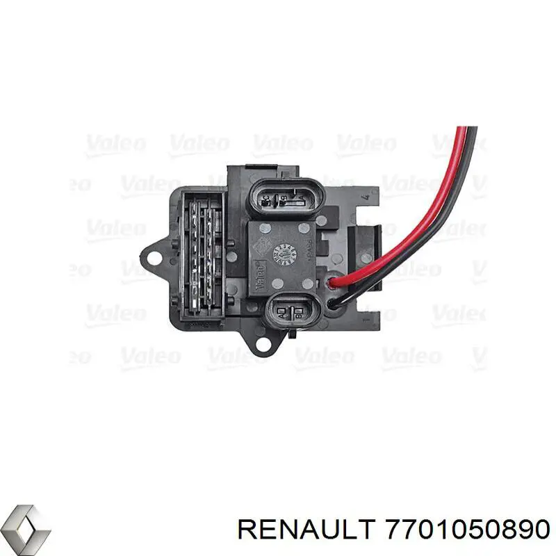 7701050890 Renault (RVI) Rezystor wentylatora nagrzewnicy (ogrzewacza kabiny)