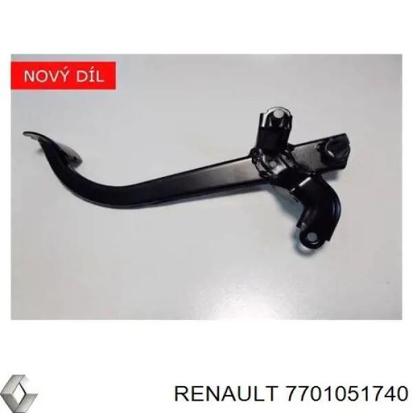 Do koszyka 91159859 Opel Pedał sprzęgła