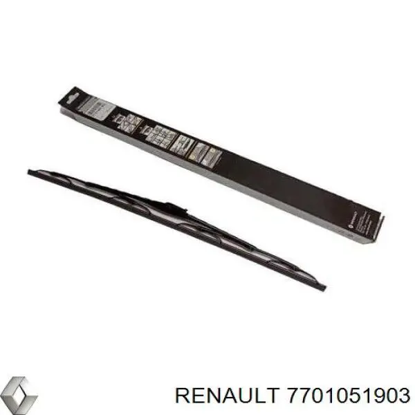 Pióro wycieraczki szyby przedniej kierowcy Renault (RVI) 7701051903 cena, od 17,18 USD
