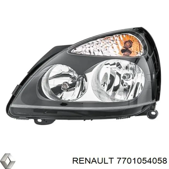 Reflektor lewy Renault (RVI) 7701054058 cena, od 62,99 USD