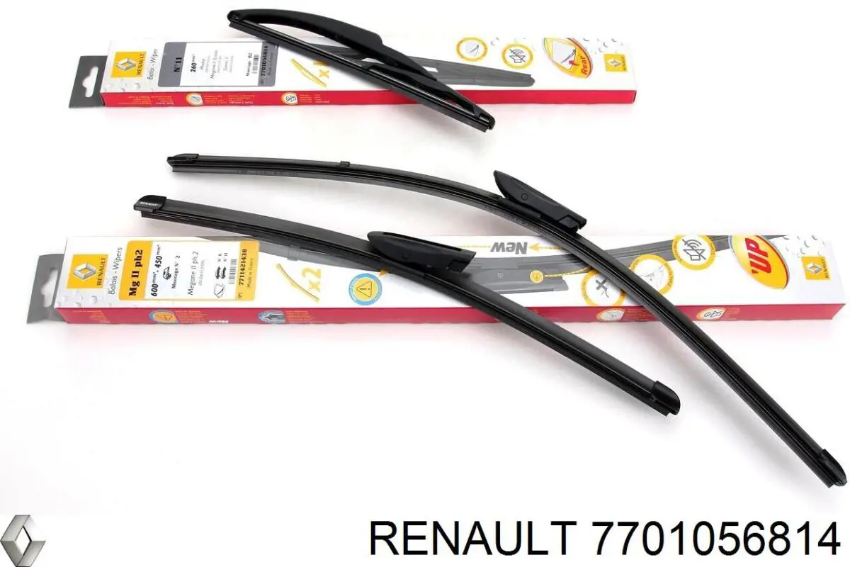 Do koszyka 7701056814 Renault (RVI) Pióro wycieraczki szyby tylnej