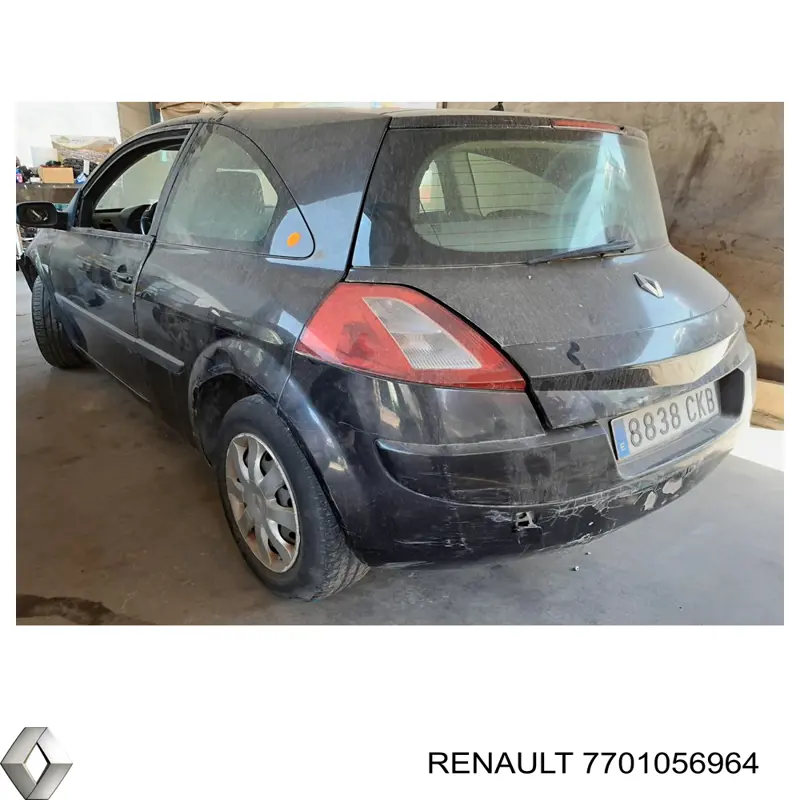 Do koszyka 7701056964 Renault (RVI) Silniczek wentylatora nagrzewnicy (ogrzewacza wnętrza)