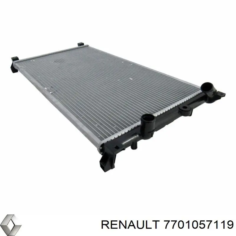 Do koszyka 7701057119 Renault (RVI) Chłodnica silnika