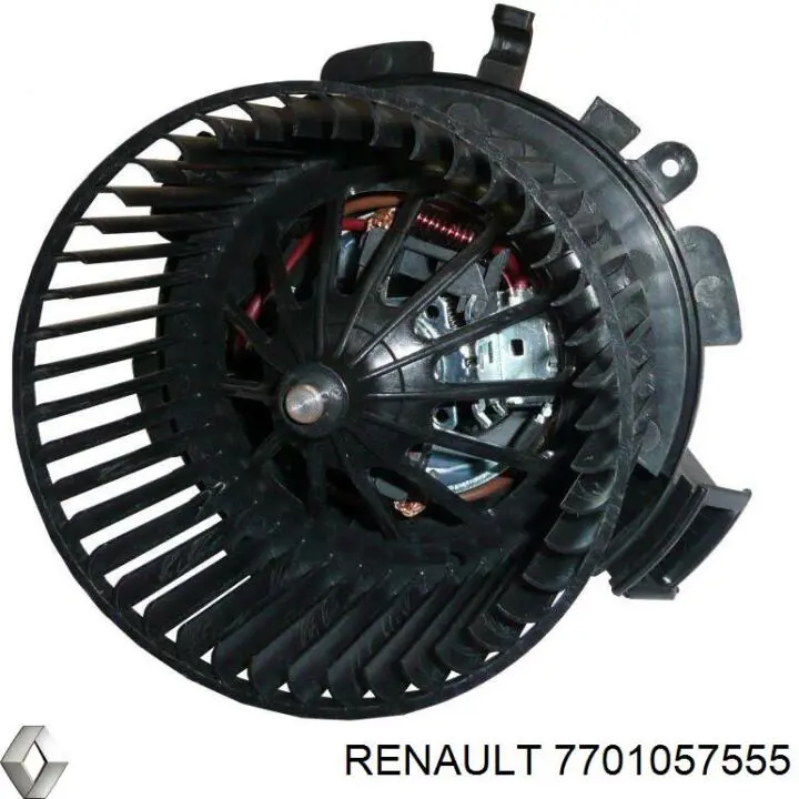 Do koszyka 7701057555 Renault (RVI) Silniczek wentylatora nagrzewnicy (ogrzewacza wnętrza)