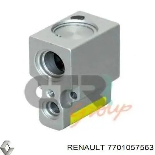 Zawór termostatyczny klimatyzacji Renault (RVI) 7701057563 cena, od 28,34 USD