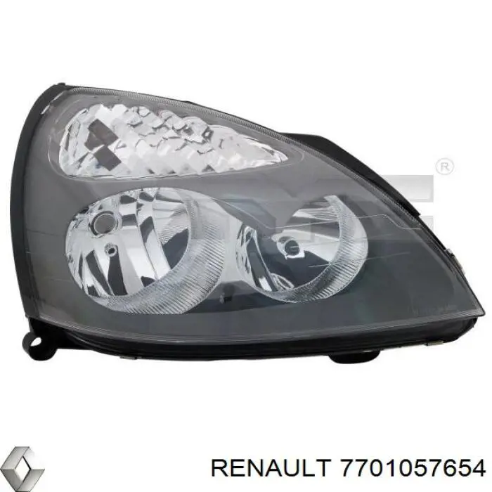 7701057654 Renault (RVI) Reflektor lewy