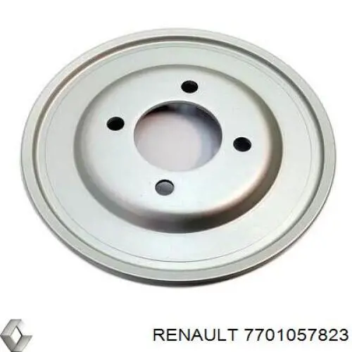 Koło pasowe wału korbowego Renault (RVI) 7701057823