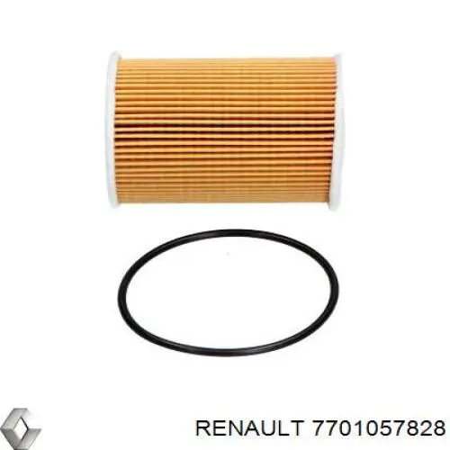 Do koszyka 7701057828 Renault (RVI) Filtr oleju