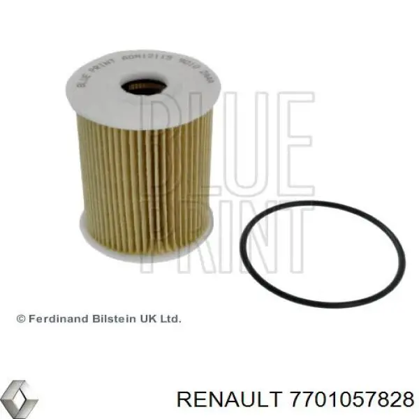 7701057828 Renault (RVI) Filtr oleju