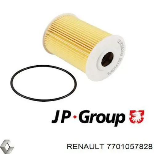Filtr oleju Renault (RVI) 7701057828