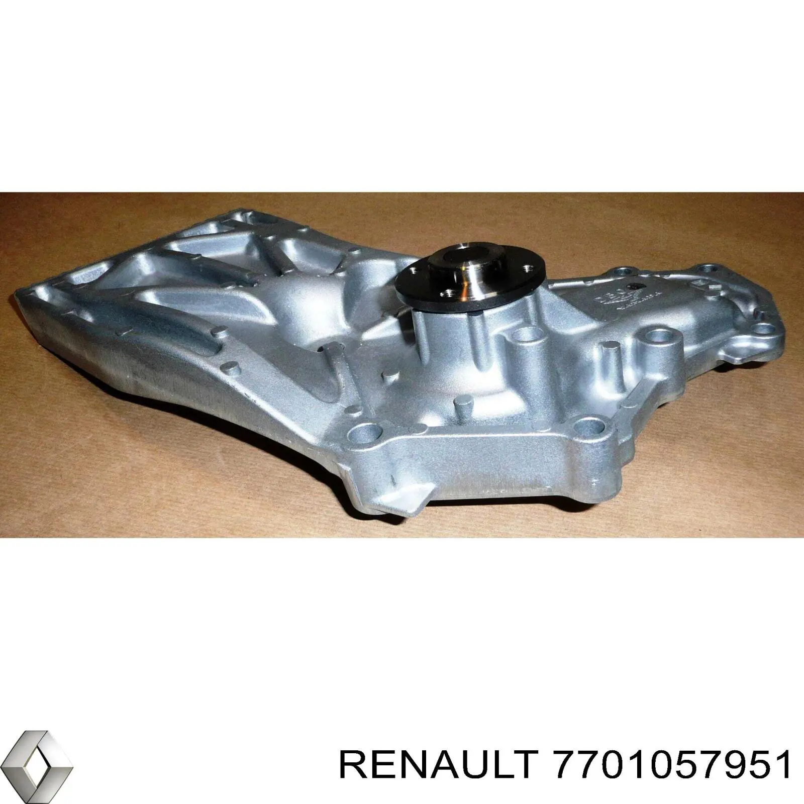 Do koszyka 7701057951 Renault (RVI) Pompa chłodząca wodna