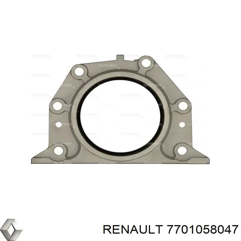 7701058047 Renault (RVI) Uszczelniacz wału korbowego silnika tylny