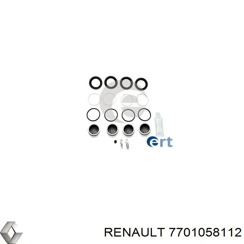 7701058112 Renault (RVI) Zestaw naprawczy wtryskiwacza