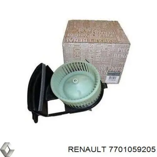 7701059205 Renault (RVI) Silniczek wentylatora nagrzewnicy (ogrzewacza wnętrza)