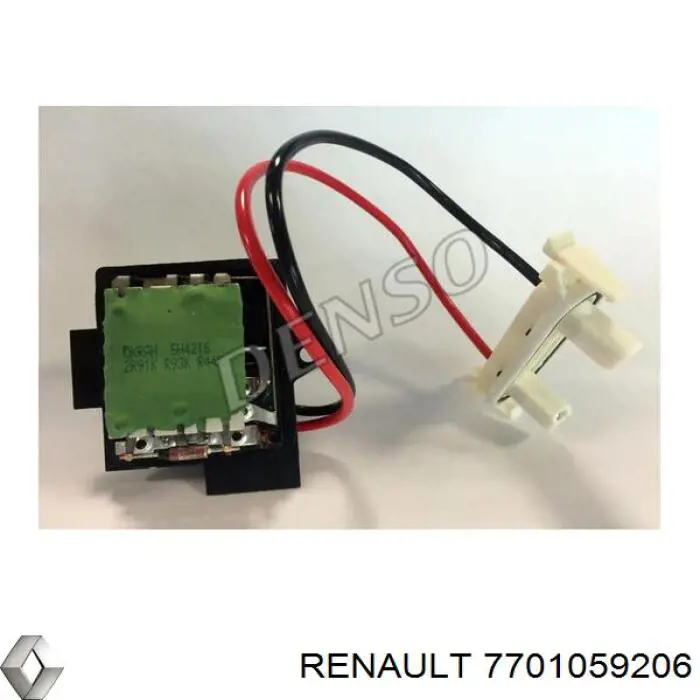 7701059206 Renault (RVI) Rezystor wentylatora nagrzewnicy (ogrzewacza kabiny)