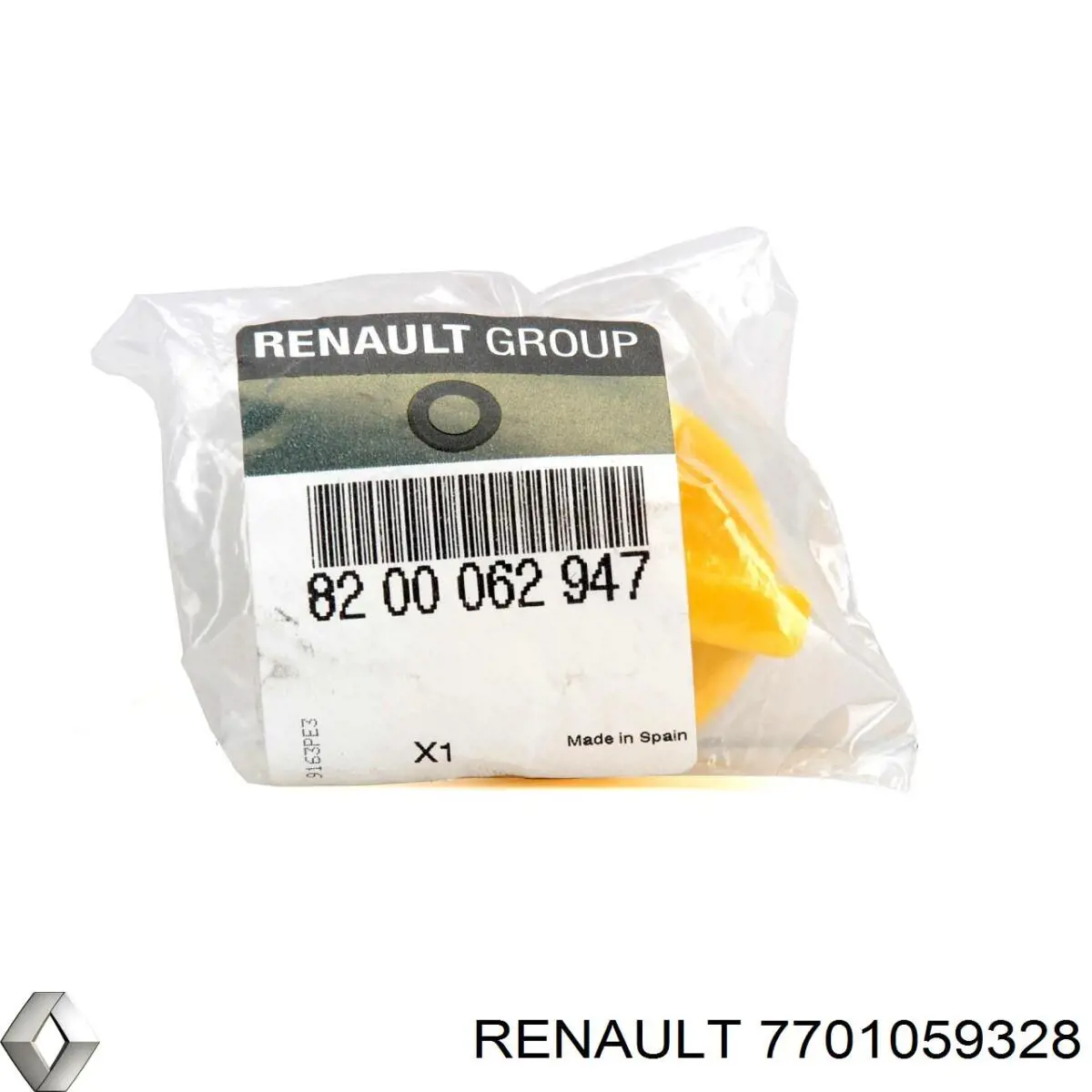 Uszczelka przepustnicy 7701059328 Renault (RVI)