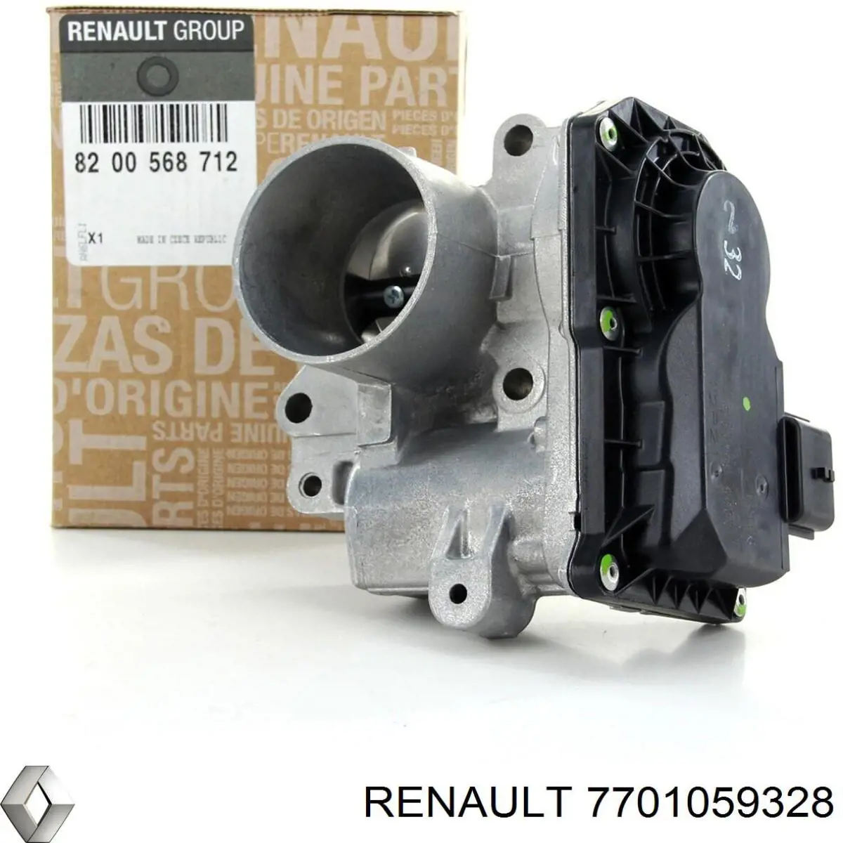 Do koszyka Uszczelka przepustnicy Renault Clio III BR01, CR01