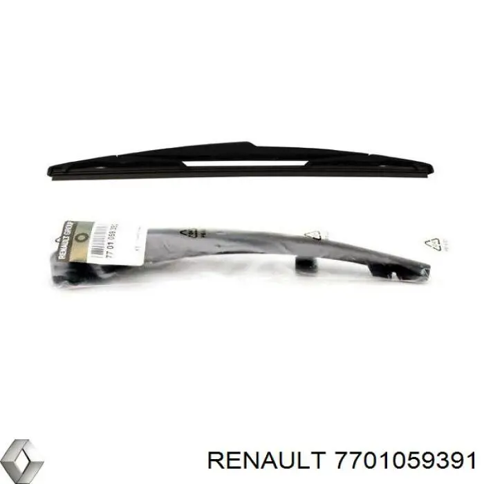 7701059391 Renault (RVI) Pióro wycieraczki szyby tylnej