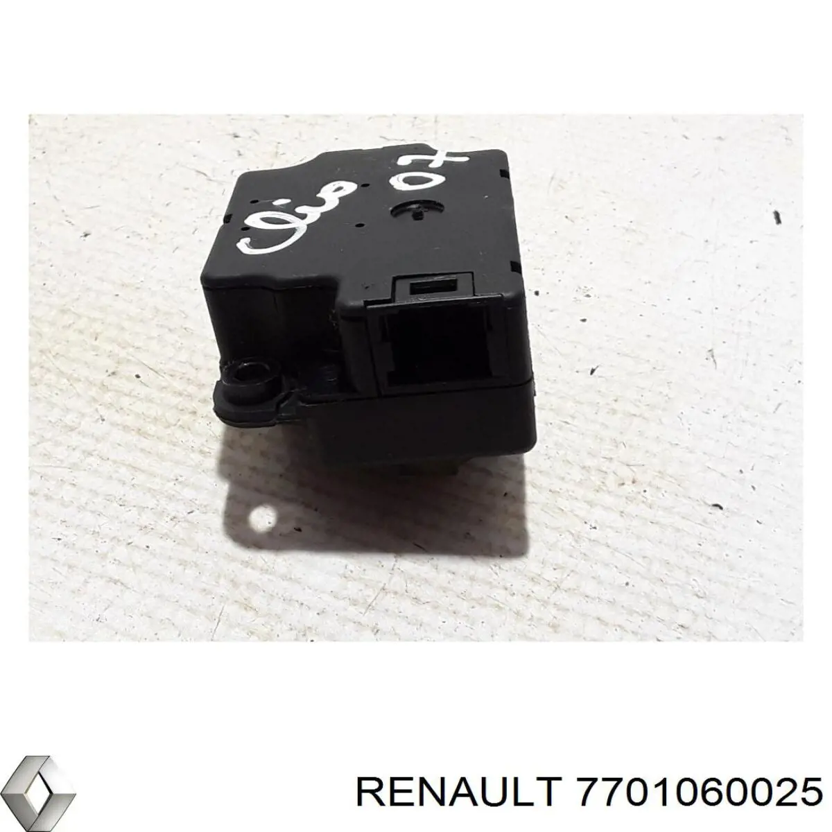 Do koszyka 7701060025 Renault (RVI) Silniczek sterujący klapą recyrkulacji powietrza