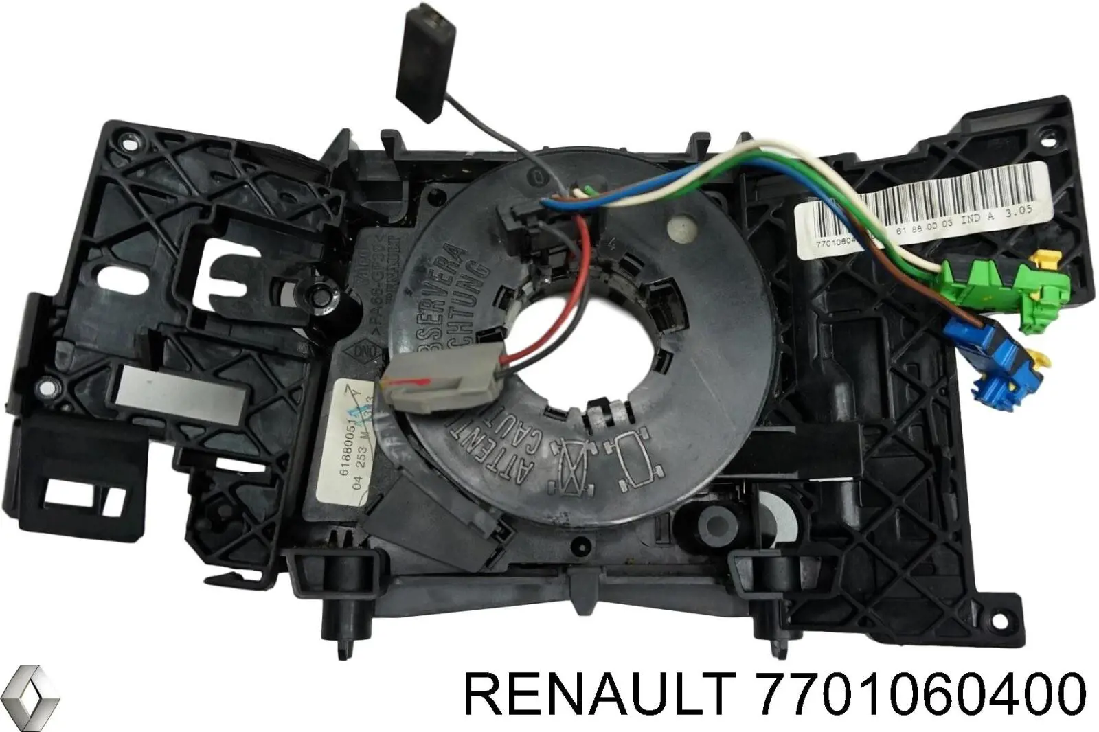 7701060400 Renault (RVI) Pierścień kontaktowy AIRBAG, taśma kierownicy