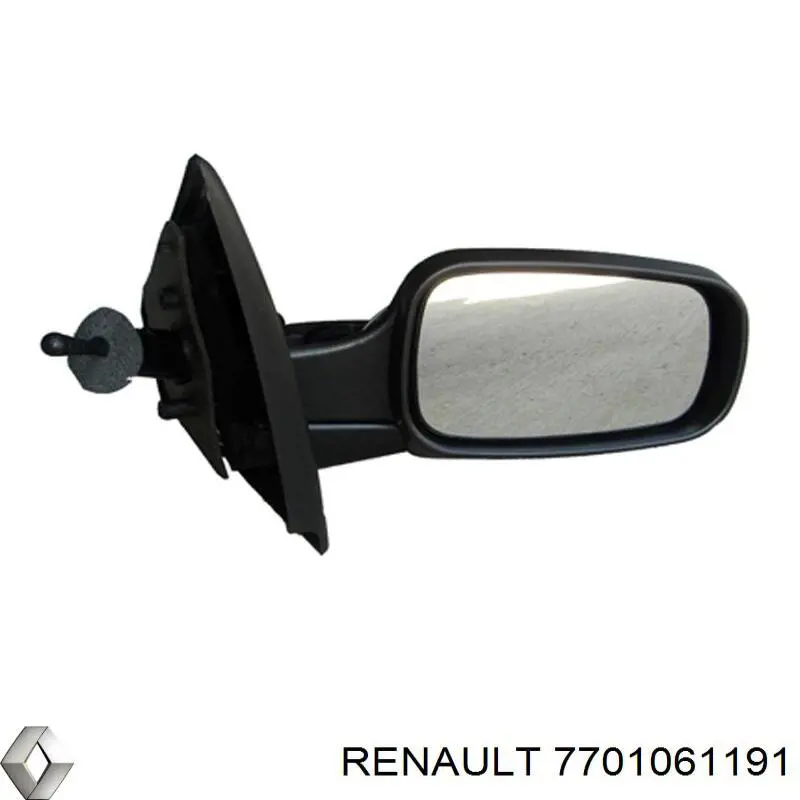 Lusterko wsteczne prawe Renault (RVI) 7701061191 cena, od 53,88 USD