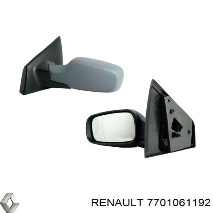 Do koszyka 7701061192 Renault (RVI) Lusterko wsteczne lewe