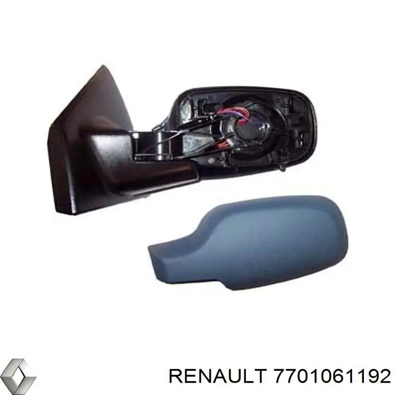 7701061192 Renault (RVI) Lusterko wsteczne lewe