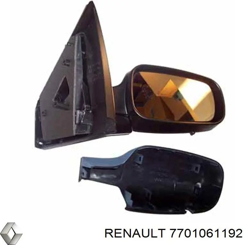 Lusterko wsteczne lewe Renault (RVI) 7701061192 cena, od 83,72 USD