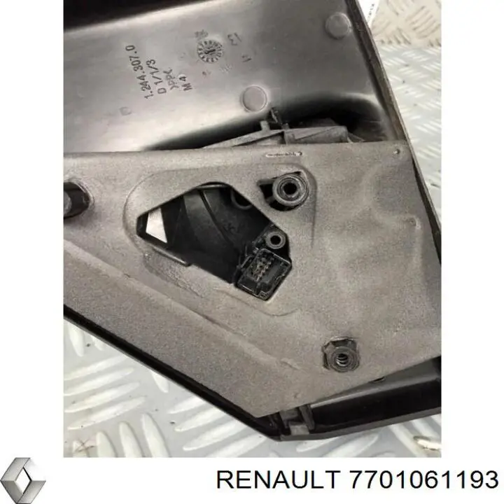 Lusterko wsteczne prawe Renault (RVI) 7701061193 cena, od 78,32 USD