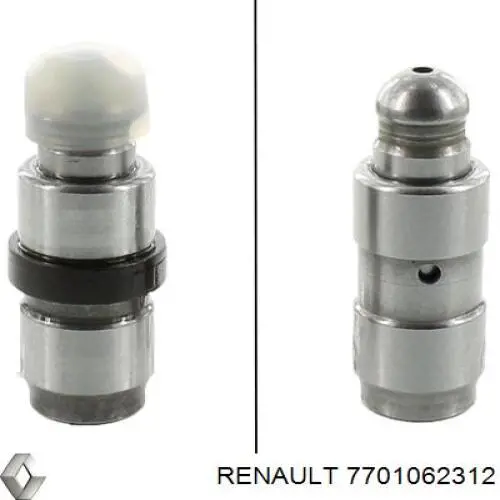 Kompensator hydrauliczny (popychacz hydrauliczny), popychacz zaworu Renault (RVI) 7701062312 cena, od 12,75 USD