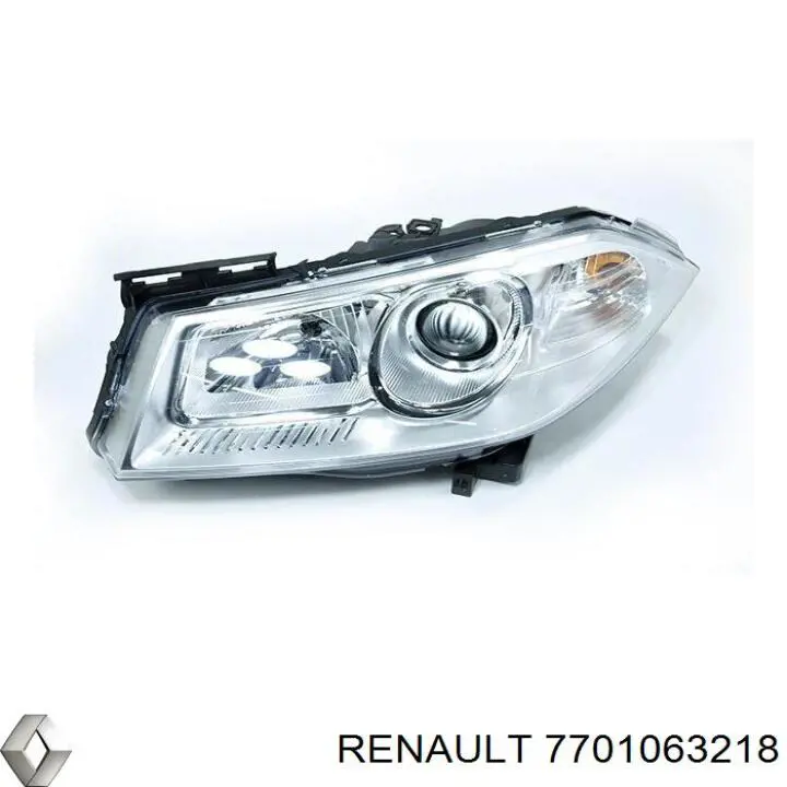Do koszyka 7701063218 Renault (RVI) Reflektor lewy
