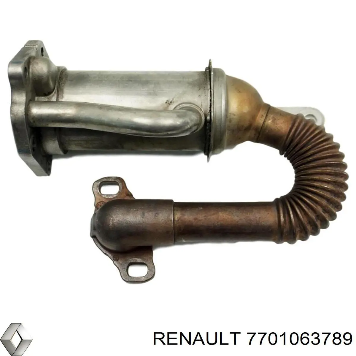 Chłodnica układu recyrkulacji spalin EGR Renault (RVI) 7701063789 cena, od 44,27 USD