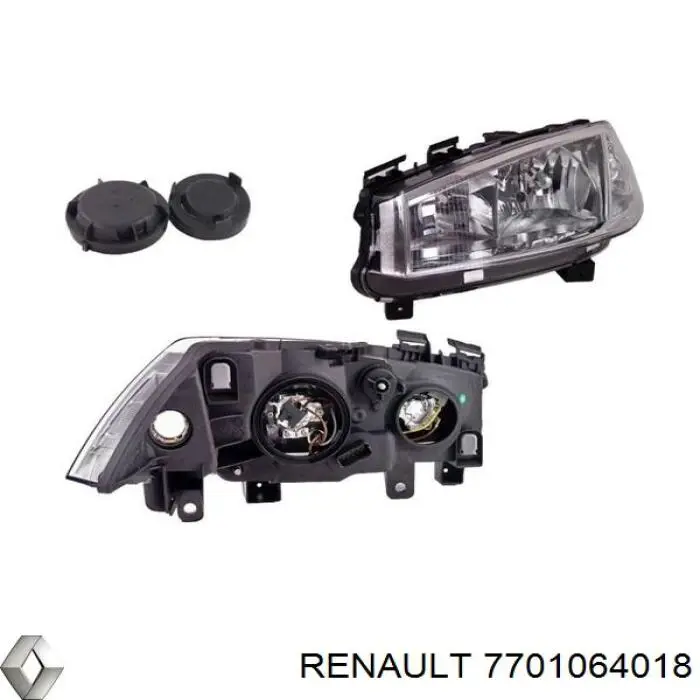 7701064018 Renault (RVI) Reflektor lewy