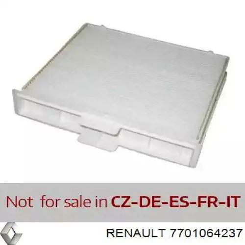 7701064237 Renault (RVI) Filtr kabiny