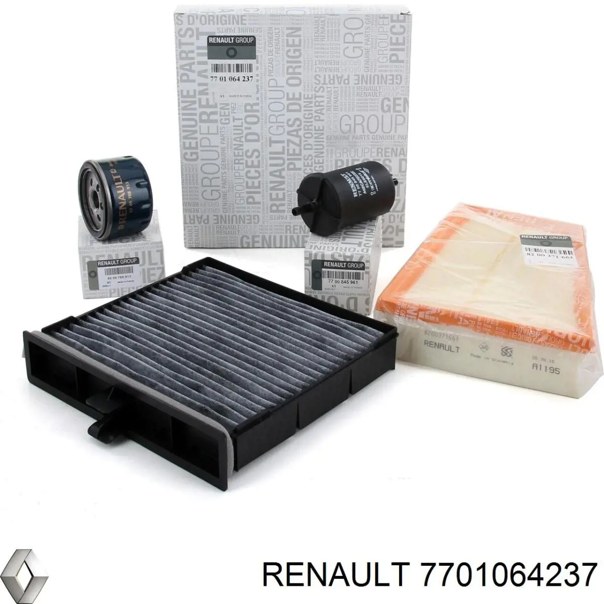 Filtr kabiny Renault (RVI) 7701064237 cena, od 13,91 USD
