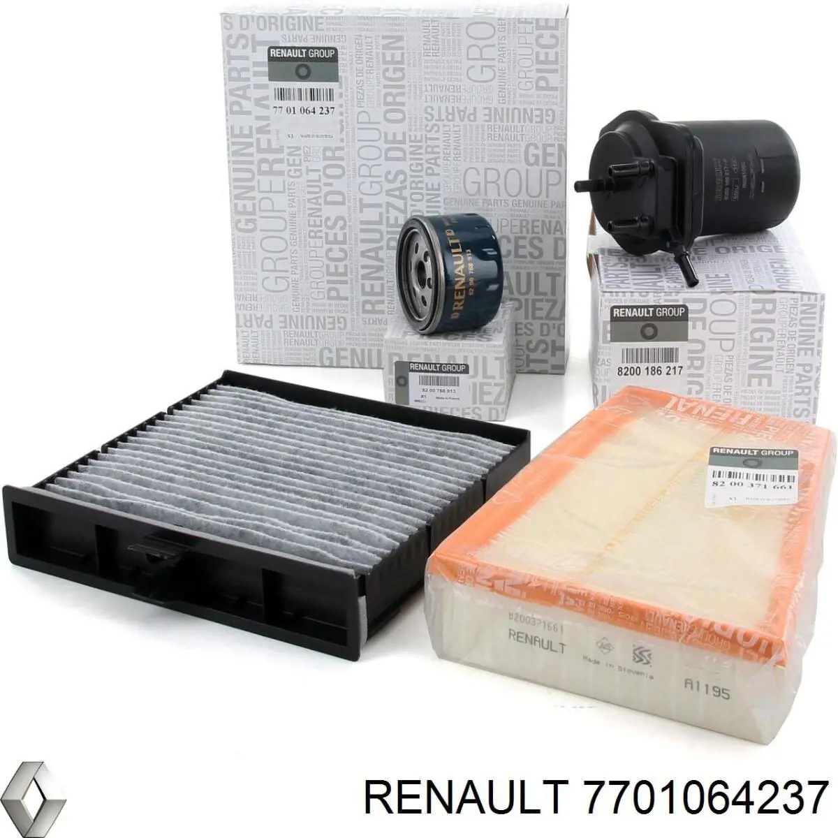 Do koszyka 7701064237 Renault (RVI) Filtr kabiny