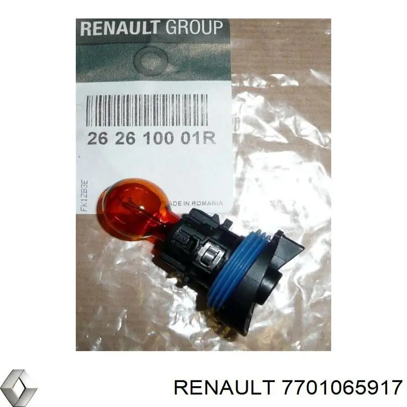 Żarówka lampy pozycyjnej przedniej Renault (RVI) 7701065917 cena, od 4,09 USD