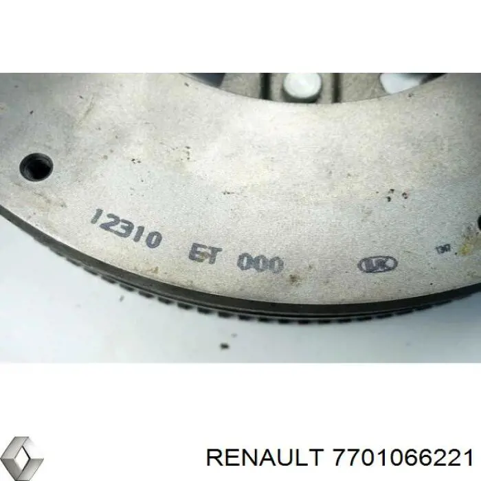 Do koszyka 7701066221 Renault (RVI) Koło zamachowe silnika