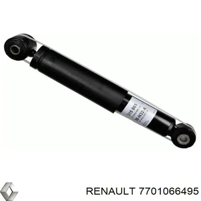 7701066495 Renault (RVI) Amortyzator tylny
