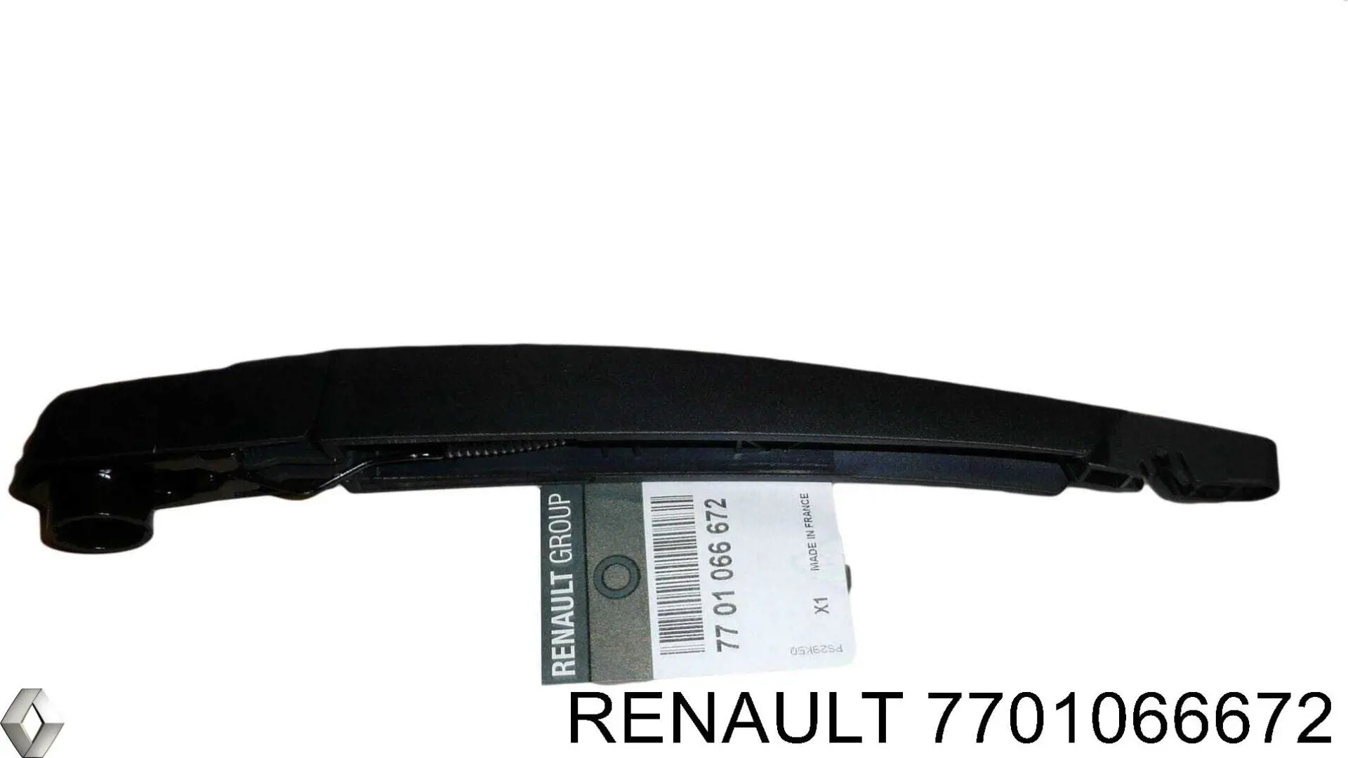 7701066672 Renault (RVI) Ramię wycieraczki szyby tylnej