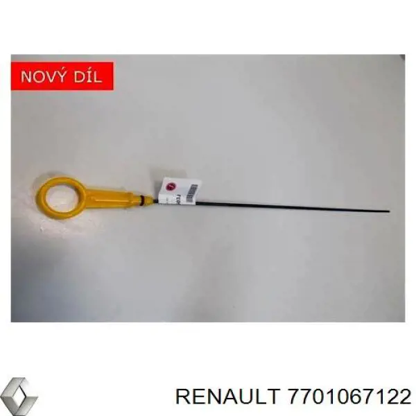 7701067122 Renault (RVI) Bagnet poziomu oleju w silniku