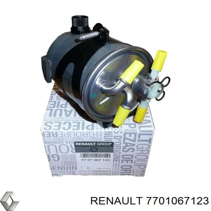 Filtr paliwa 7701067123 Renault (RVI)