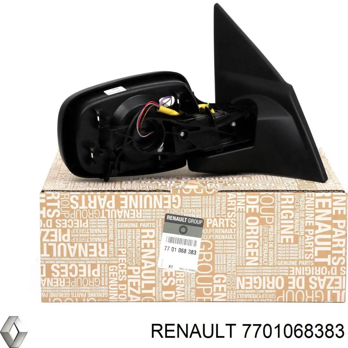 Lusterko wsteczne prawe Renault (RVI) 7701068383 cena, od 91,94 USD