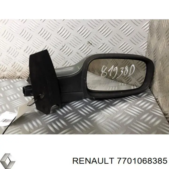 Lusterko wsteczne prawe Renault (RVI) 7701068385 cena, od 57,89 USD