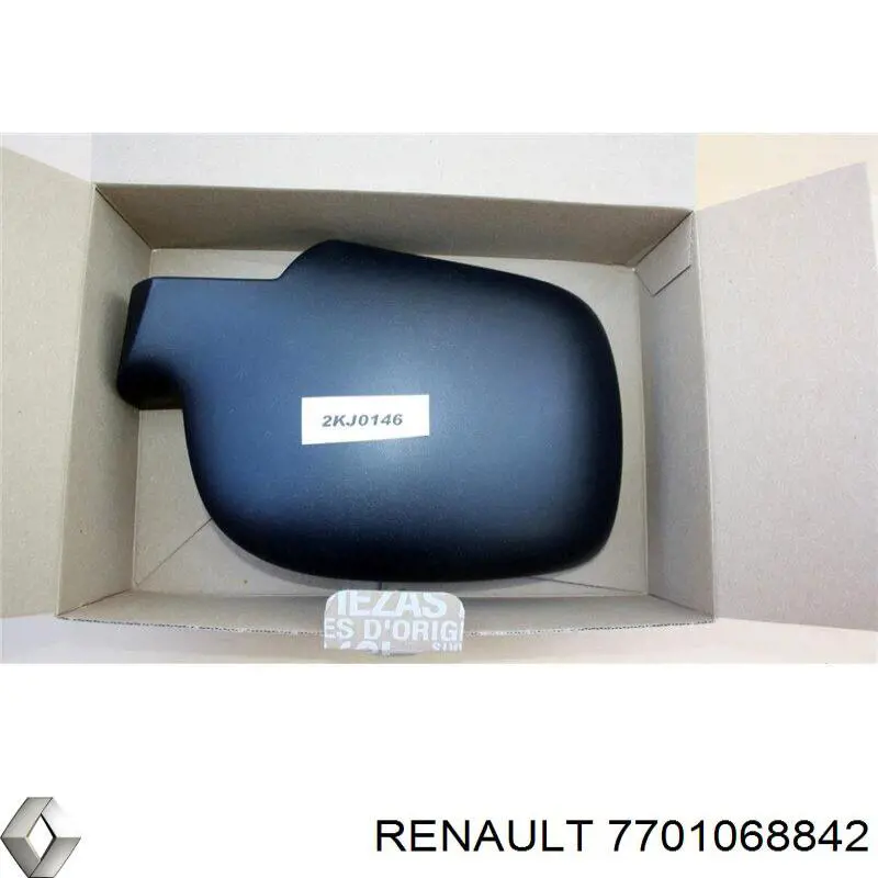 7701068842 Renault (RVI) Nakładka (pokrywa) lusterka wstecznego prawa