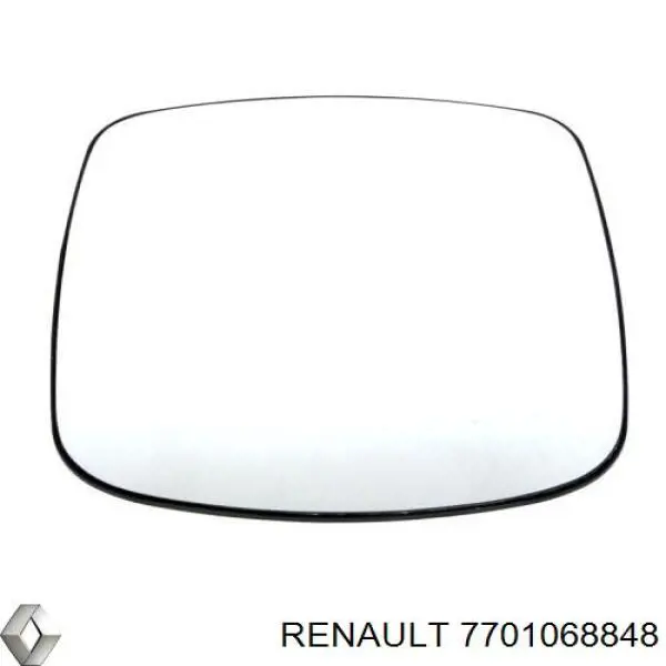 7701068848 Renault (RVI) Szkło lusterka wstecznego