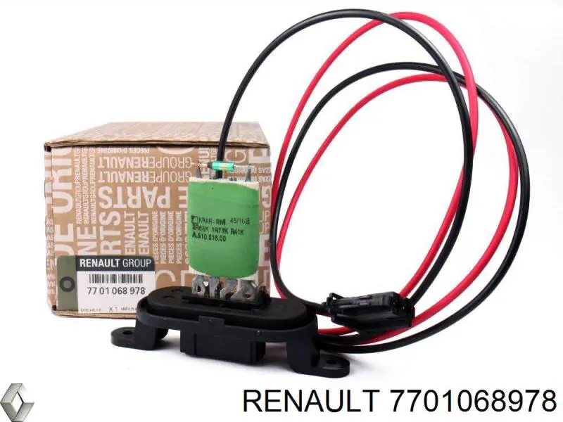7701068978 Renault (RVI) Rezystor wentylatora nagrzewnicy (ogrzewacza kabiny)
