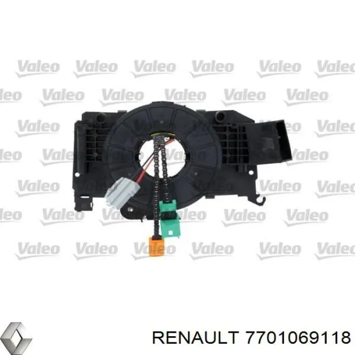 Pierścień kontaktowy AIRBAG, taśma kierownicy Renault (RVI) 7701069118 cena, od 111,63 USD