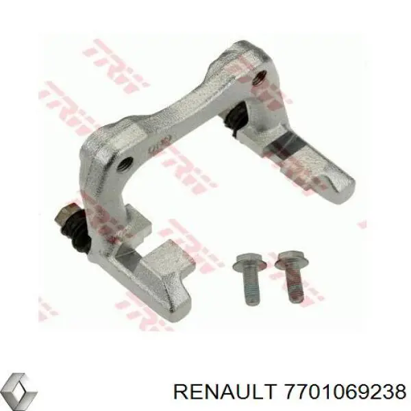 Do koszyka 7701069238 Renault (RVI) Jarzmo zacisku hamulcowego tylnego